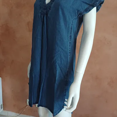 Robe bleu jean 36 H&M